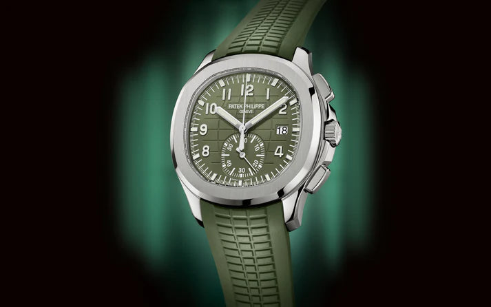 Patek Philippe Aquanaut green chrono