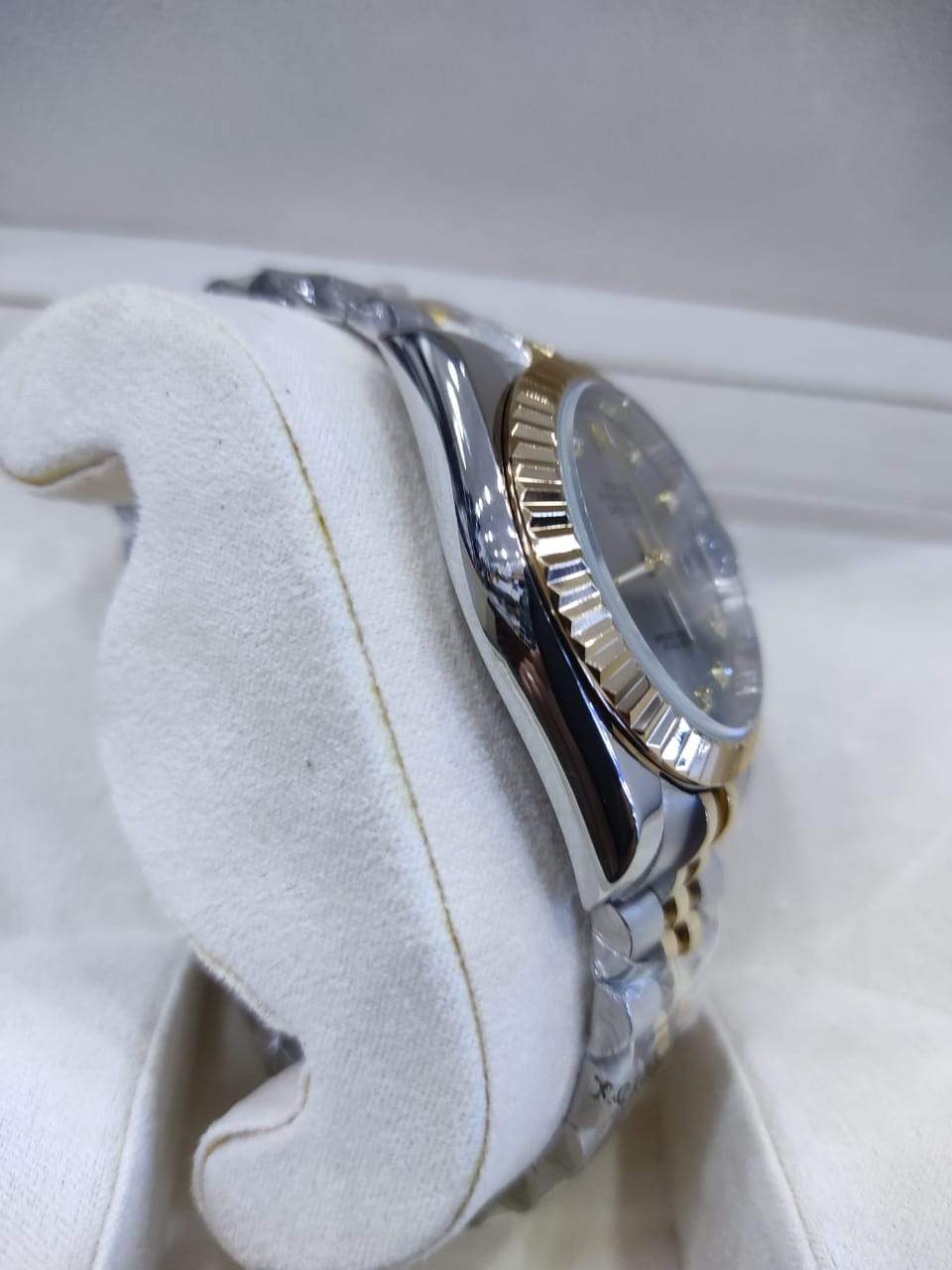 Datejust 31mm 2 Tones Fond Beige Pour Femme