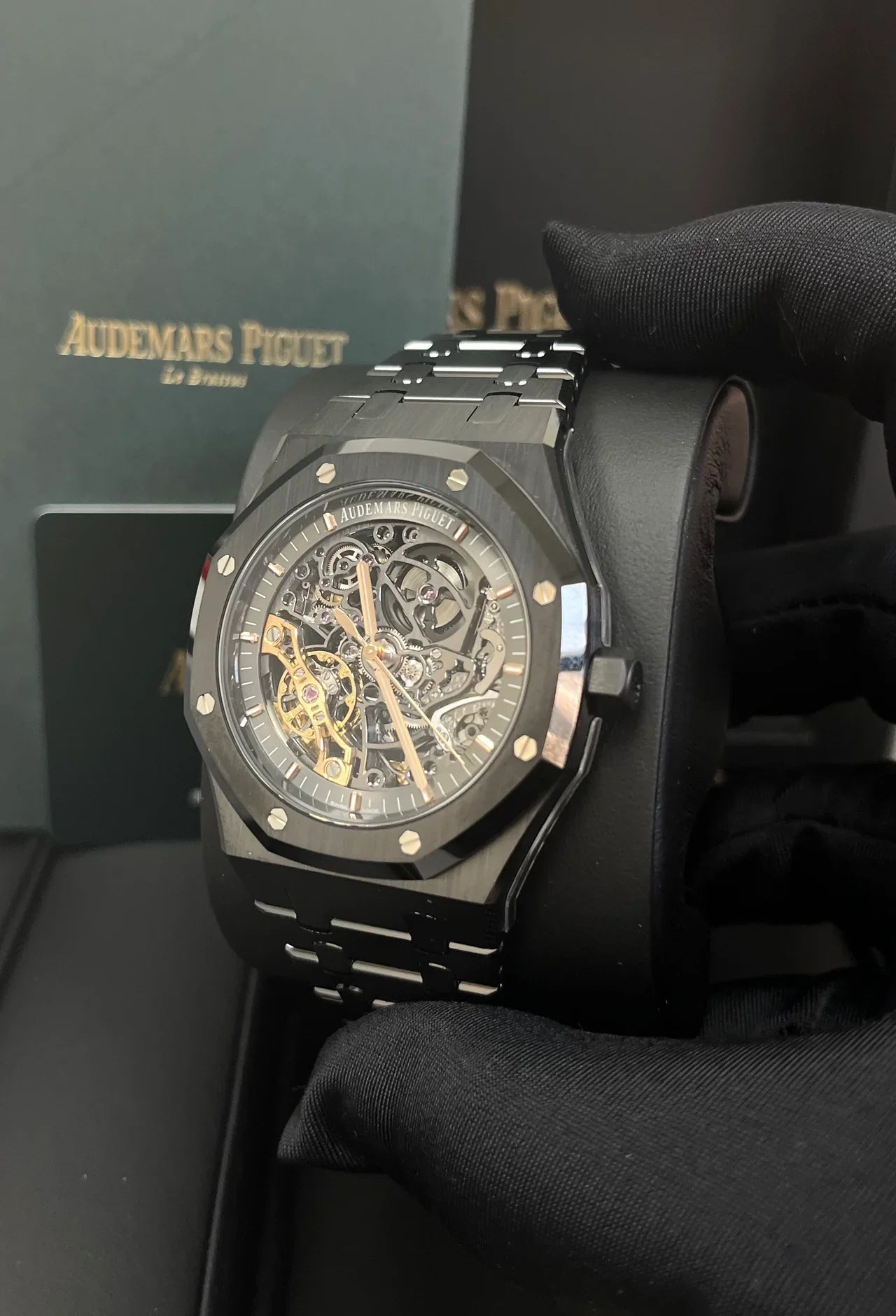 Audemars Piguet Royal Oak Skeleton Dial black
