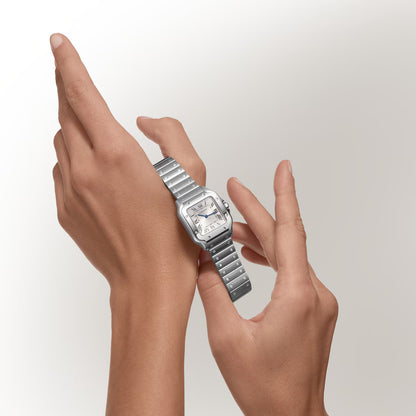 Cartier santos femme silver