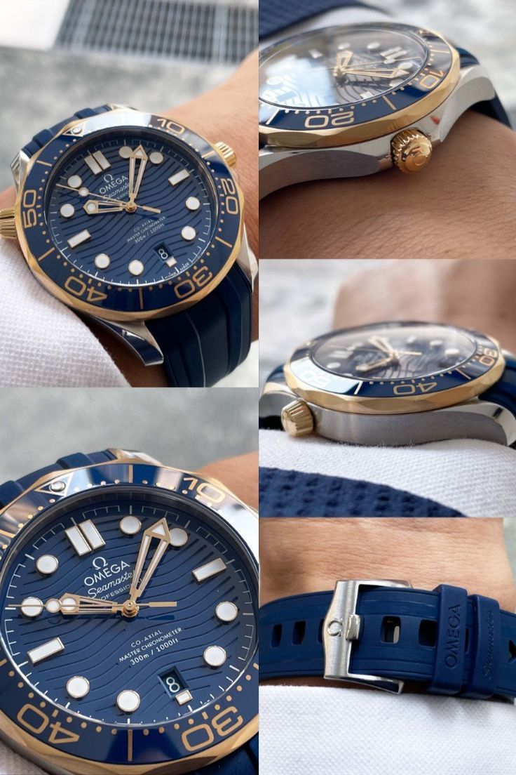 OMEGA SEAMASTER DIVER BLUE Bronze