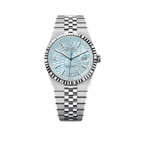 Rolex Land dweller silver bleu glacier 40 mm