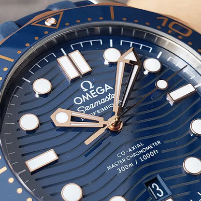 OMEGA SEAMASTER DIVER BLUE Bronze