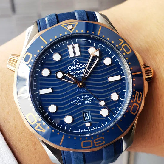 OMEGA SEAMASTER DIVER BLUE Bronze