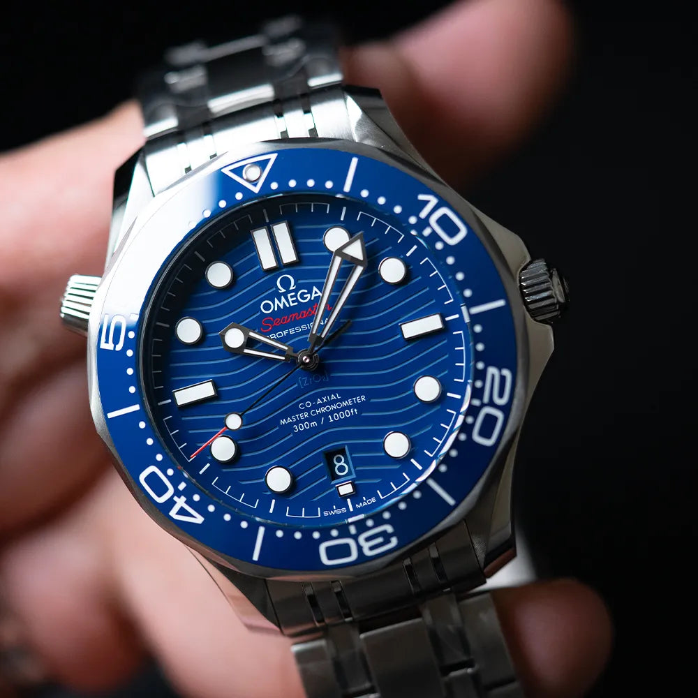 OMEGA SEAMASTER DIVER Bleu Steel Bracelet