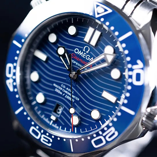 OMEGA SEAMASTER DIVER Bleu Steel Bracelet