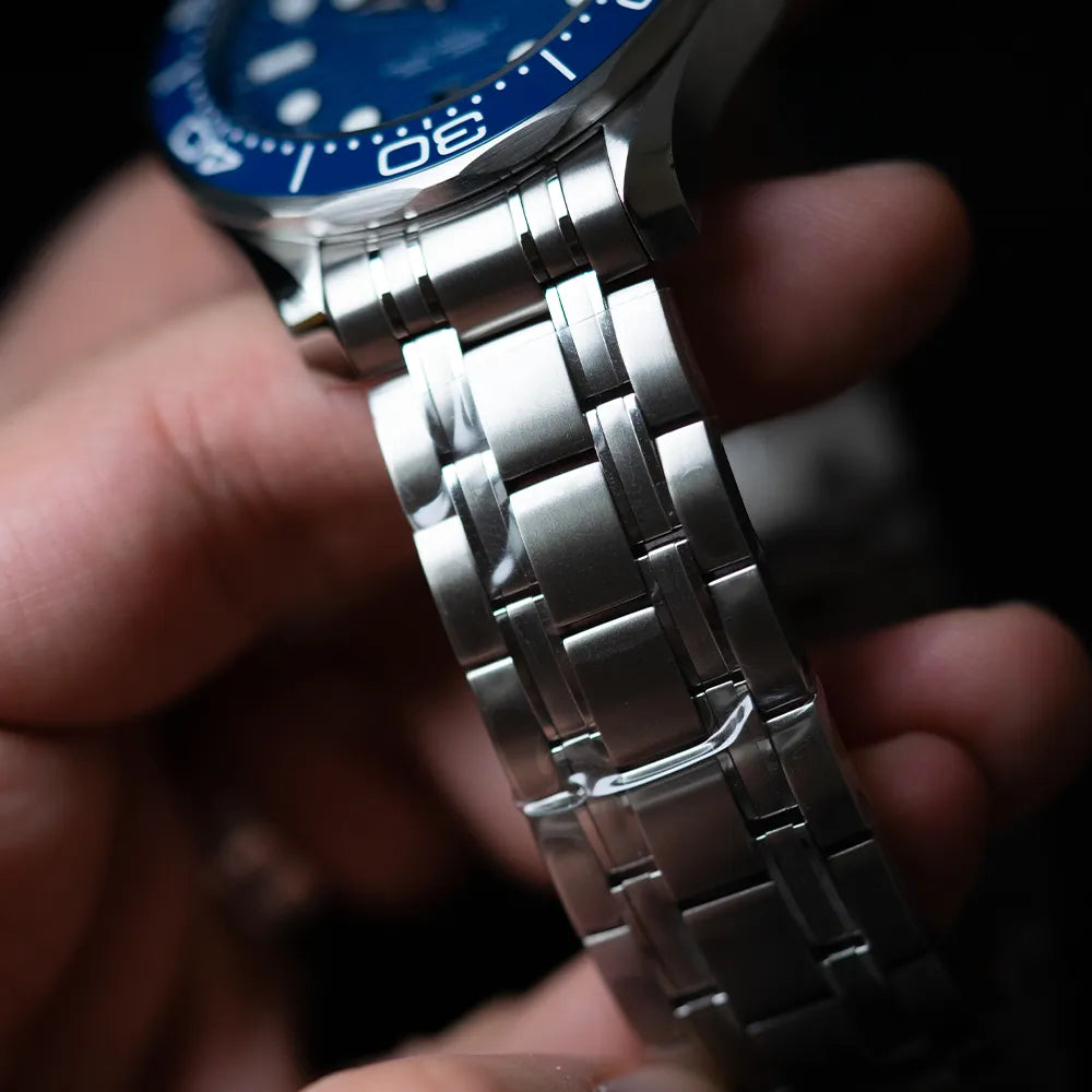 OMEGA SEAMASTER DIVER Bleu Steel Bracelet