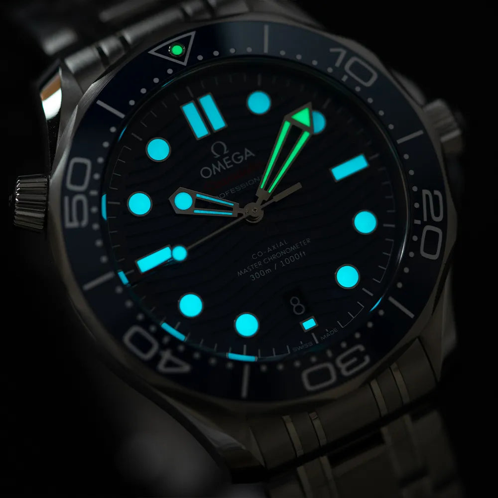 OMEGA SEAMASTER DIVER Bleu Steel Bracelet