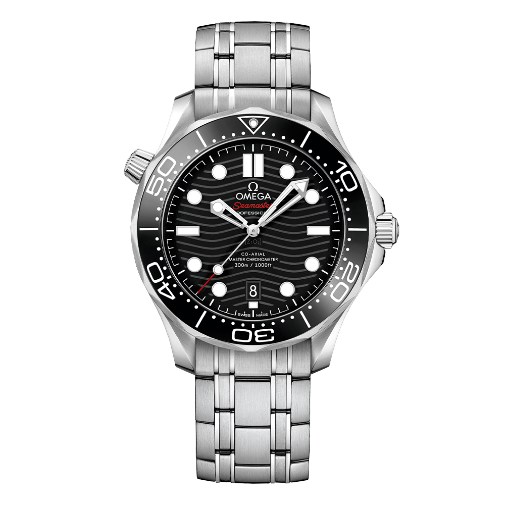 OMEGA SEAMASTER DIVER Noir Steel Bracelet