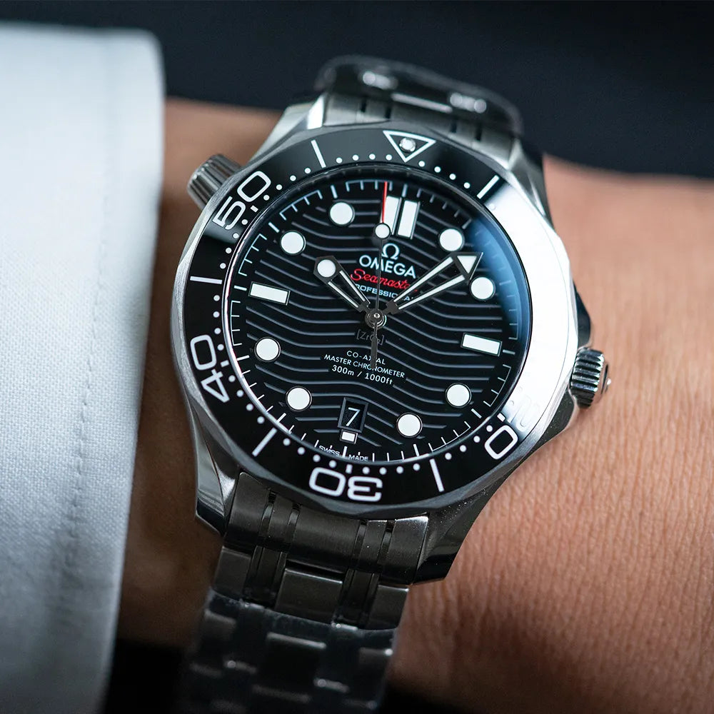 OMEGA SEAMASTER DIVER Noir Steel Bracelet