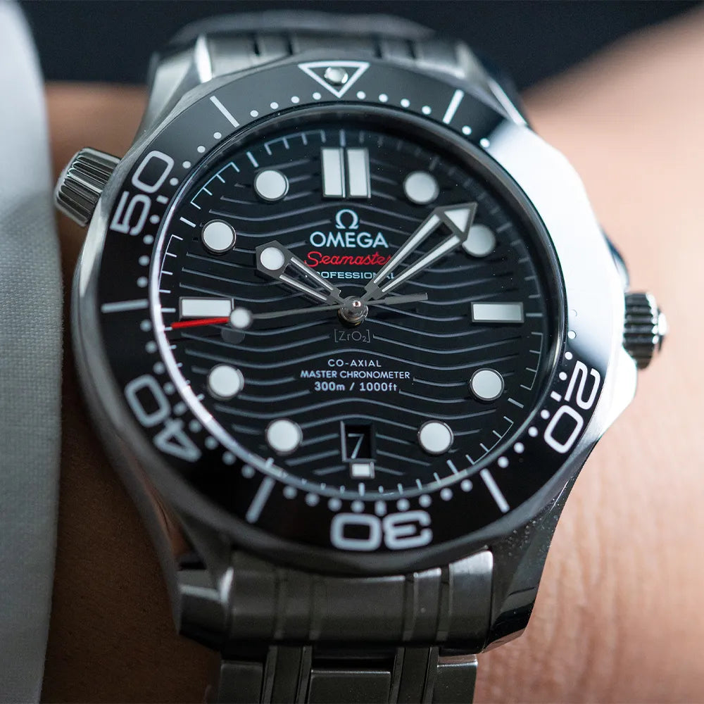 OMEGA SEAMASTER DIVER Noir Steel Bracelet