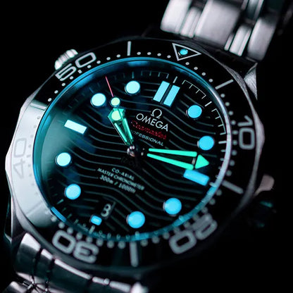 OMEGA SEAMASTER DIVER Noir Steel Bracelet