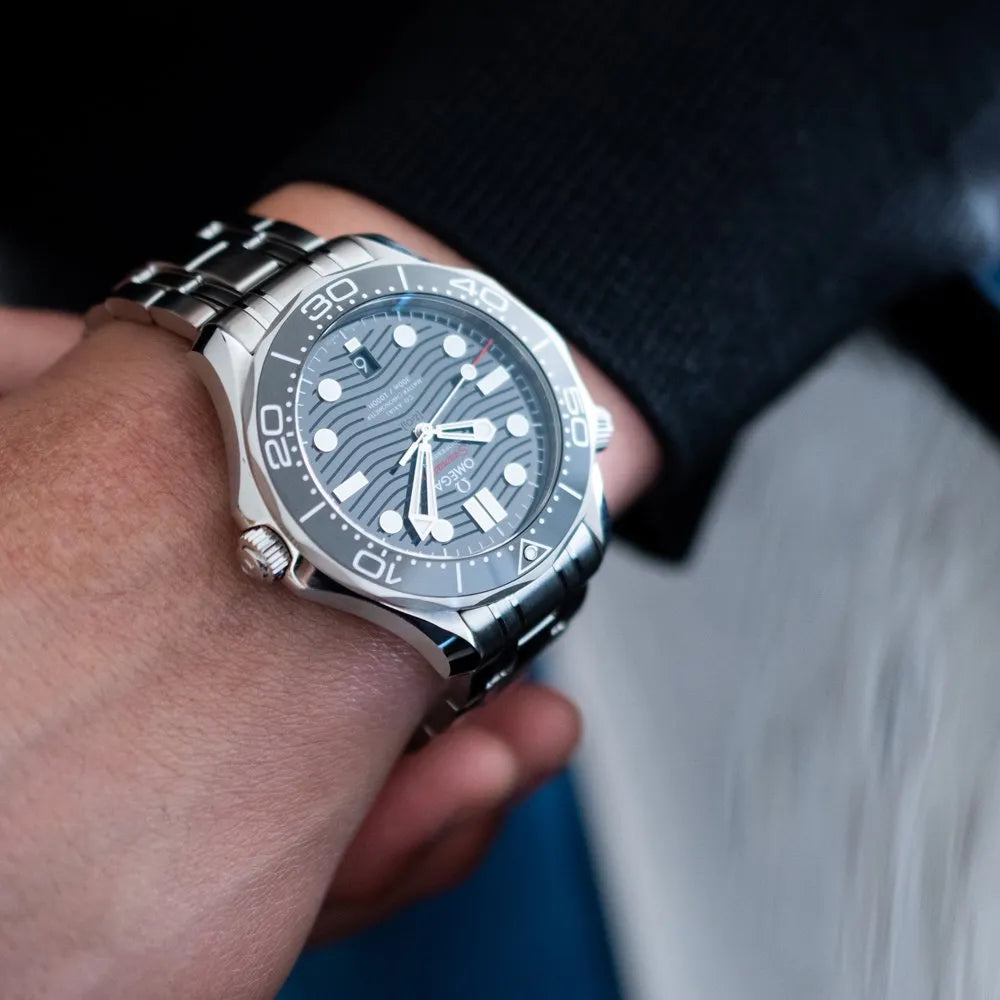 OMEGA SEAMASTER DIVER Noir Steel Bracelet