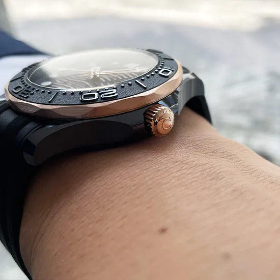 OMEGA SEAMASTER DIVER Full black & Bronze