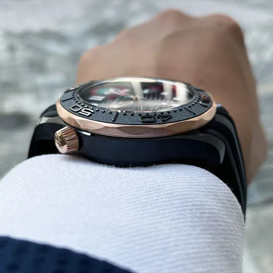 OMEGA SEAMASTER DIVER Full black & Bronze