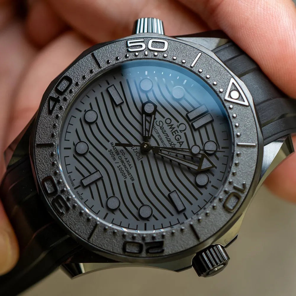 OMEGA SEAMASTER DIVER Full black