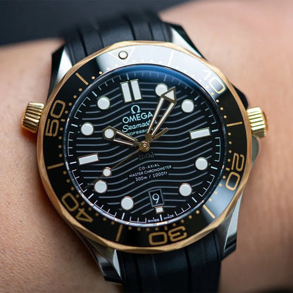 OMEGA SEAMASTER DIVER BLACK GOLD