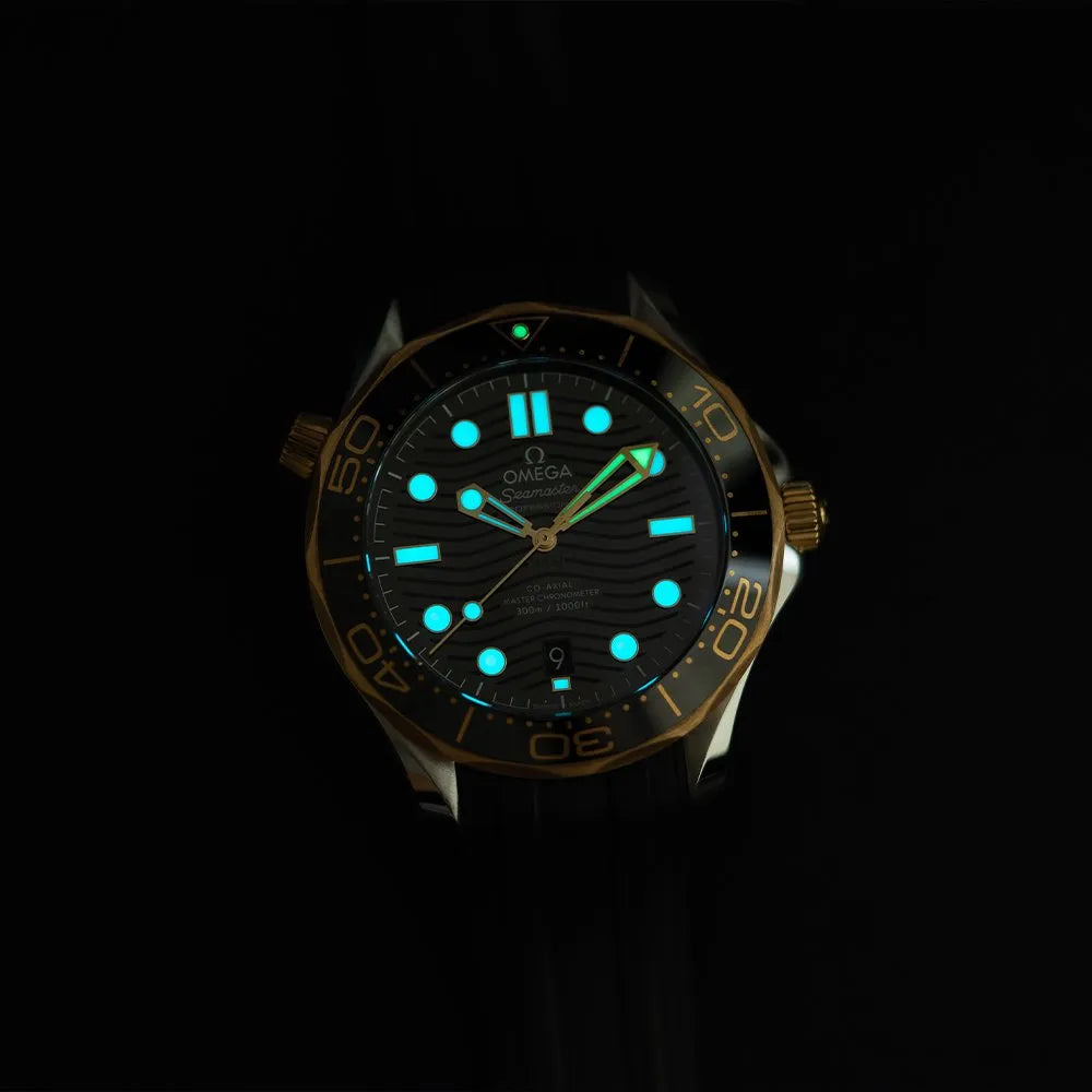OMEGA SEAMASTER DIVER BLACK GOLD
