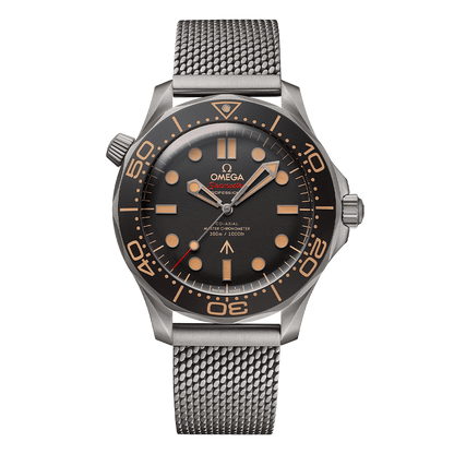 Omega Seamaster Diver 42 MM steel bracelet silver/brown