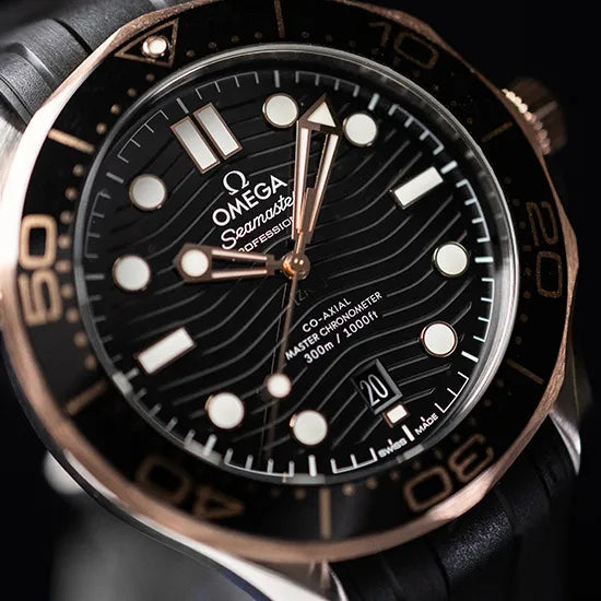 OMEGA SEAMASTER DIVER BLACK BRONZE