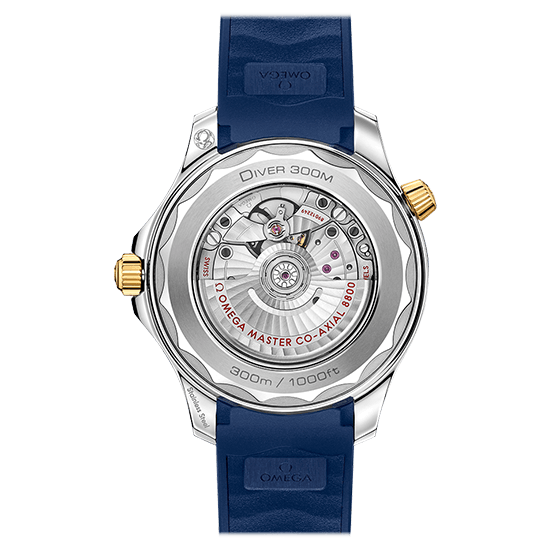 OMEGA SEAMASTER DIVER BLUE GOLD