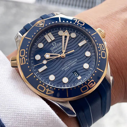 OMEGA SEAMASTER DIVER BLUE GOLD
