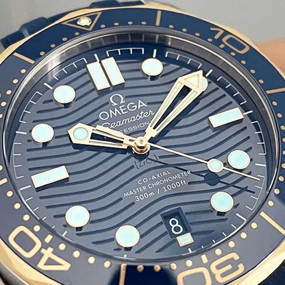 OMEGA SEAMASTER DIVER BLUE GOLD