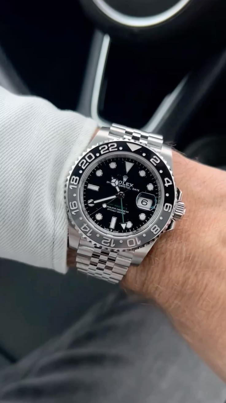 ROLEX GMT MASTER-II BRUCE WAYNE JUBILEE