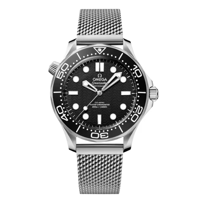 Omega Seamaster Diver 42 MM steel bracelet black