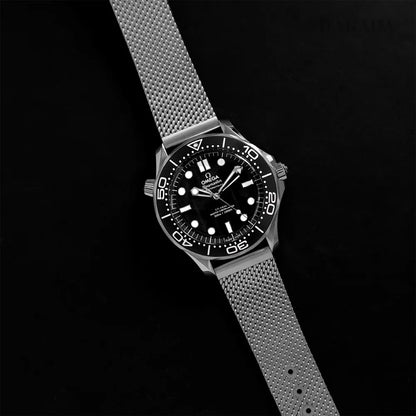 Omega Seamaster Diver 42 MM steel bracelet black