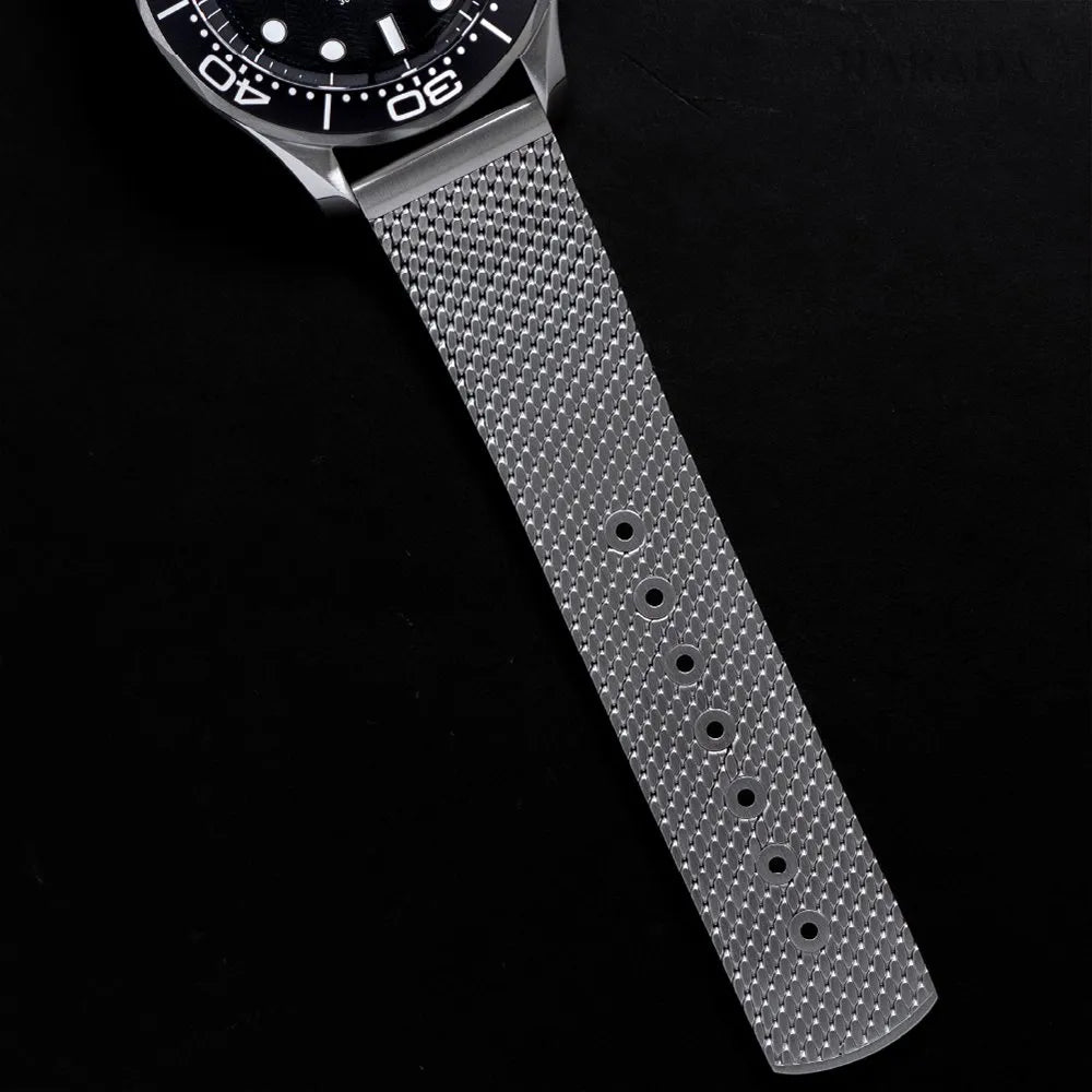 Omega Seamaster Diver 42 MM steel bracelet black