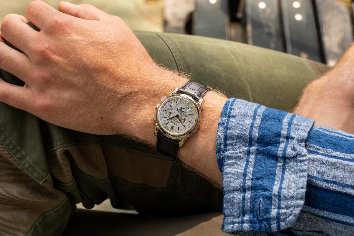 Patek Philippe Nautilus Black-Silver 5970R-001