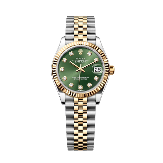 Rolex Datejust yellow gold 36mm B-Jubilée cadran vert