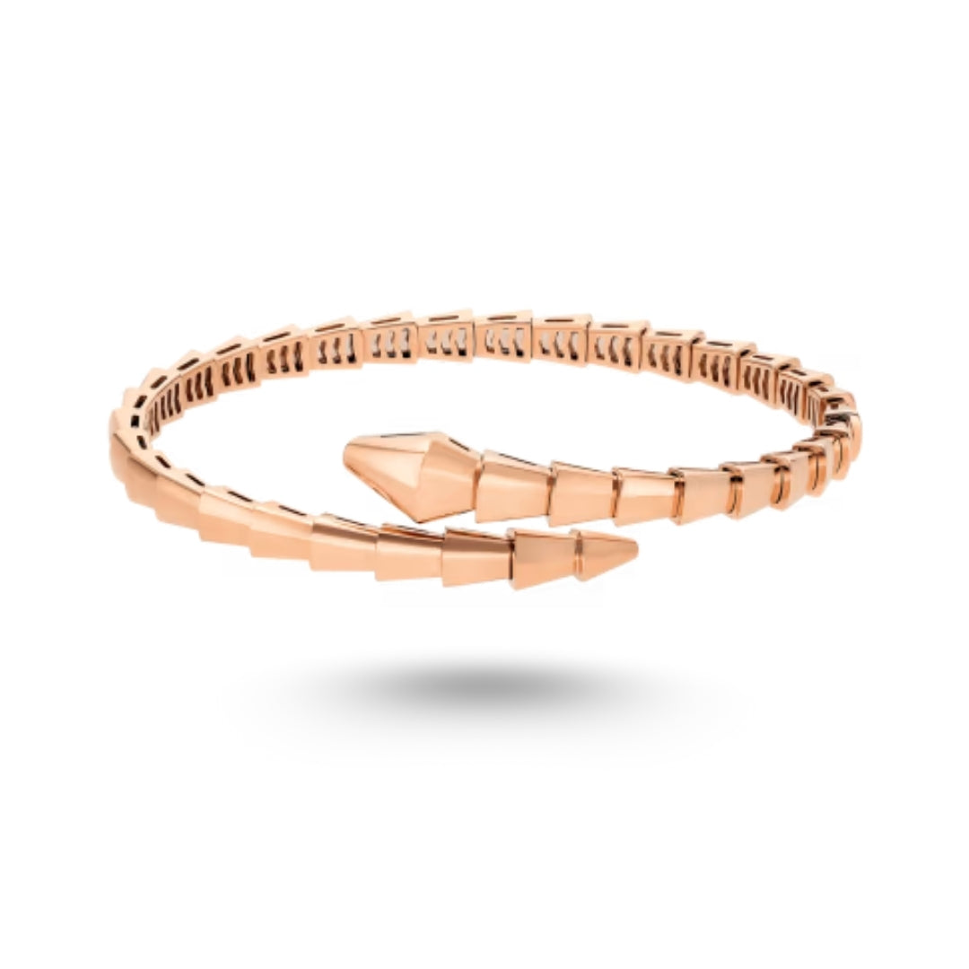 Bracelet Bvlgari Serpenti Viper, or rose