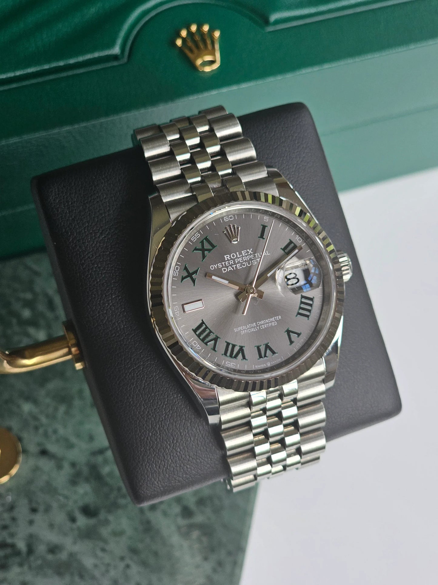 ROLEX DATEJUST 41 WIMBLEDON JUBILEE