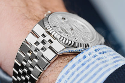 Rolex Land dweller silver Blanc 40 mm