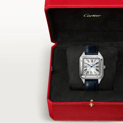 Cartier Santos dumont silver Petit modele