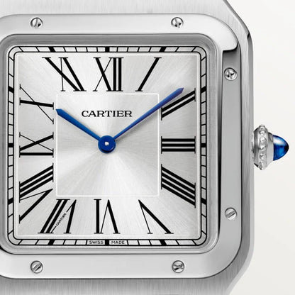 Cartier Santos dumont silver Petit modele