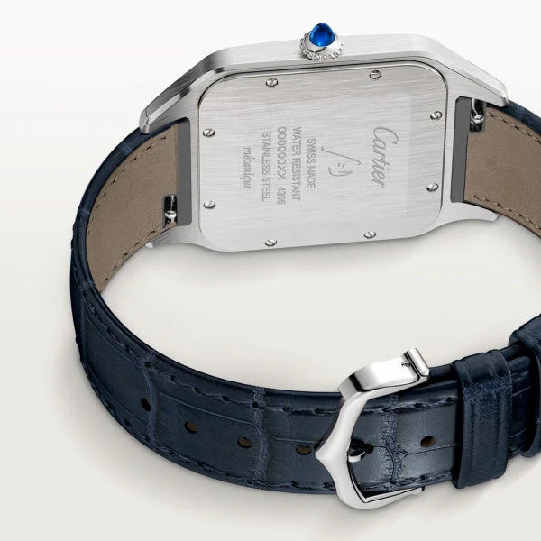 Cartier Santos dumont silver Petit modele