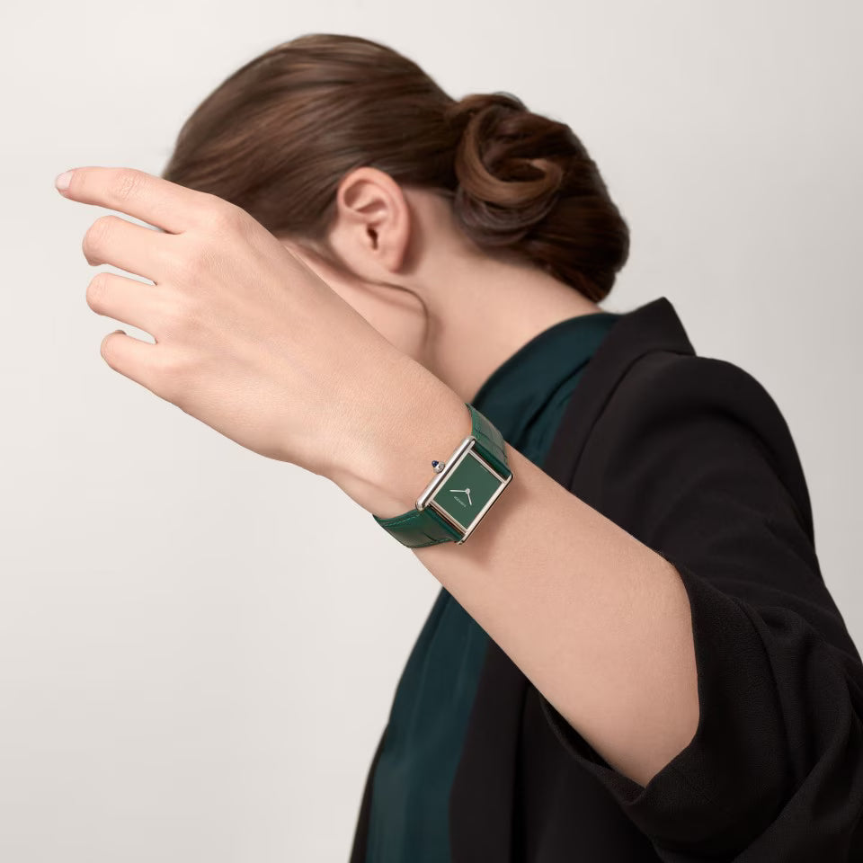 TANK MUST DE CARTIER WATCH green