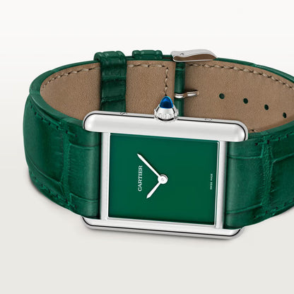 TANK MUST DE CARTIER WATCH green