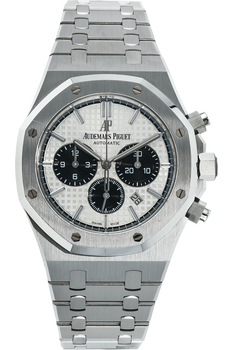 AUDEMARS PIGUET ROYAL OAK CHRONOGRAPH 41MM WHITE DIAL