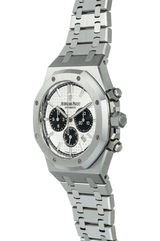 AUDEMARS PIGUET ROYAL OAK CHRONOGRAPH 41MM WHITE DIAL