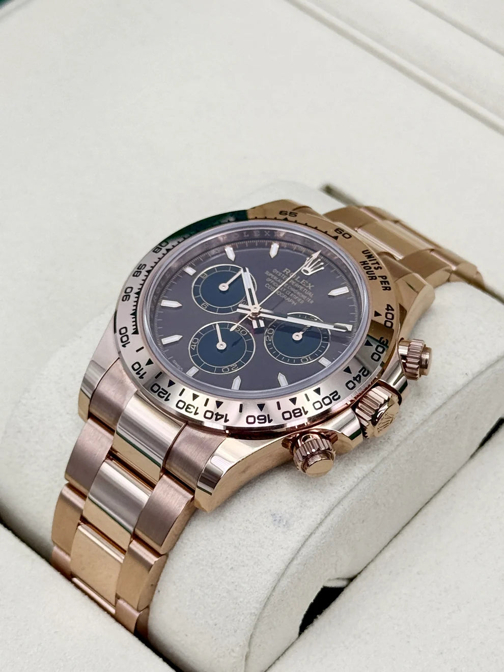 ROLEX DAYTONA Everose Gold Cosmograph Chocolate Acier