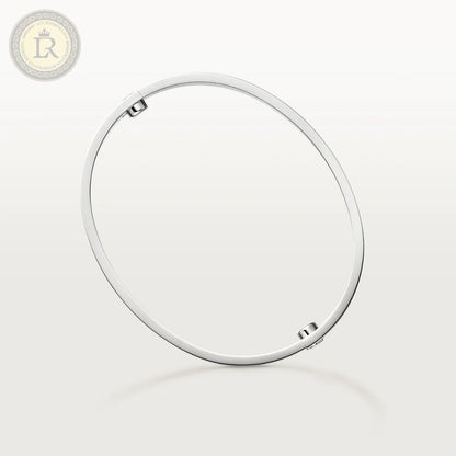 Bracelet Cartier LOVE, or gris, 4 diamants