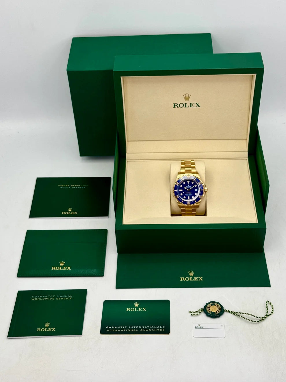 Rolex Deepsea Yellow Gold Blue Dial