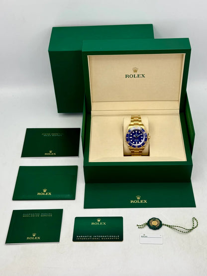 Rolex Deepsea Yellow Gold Blue Dial
