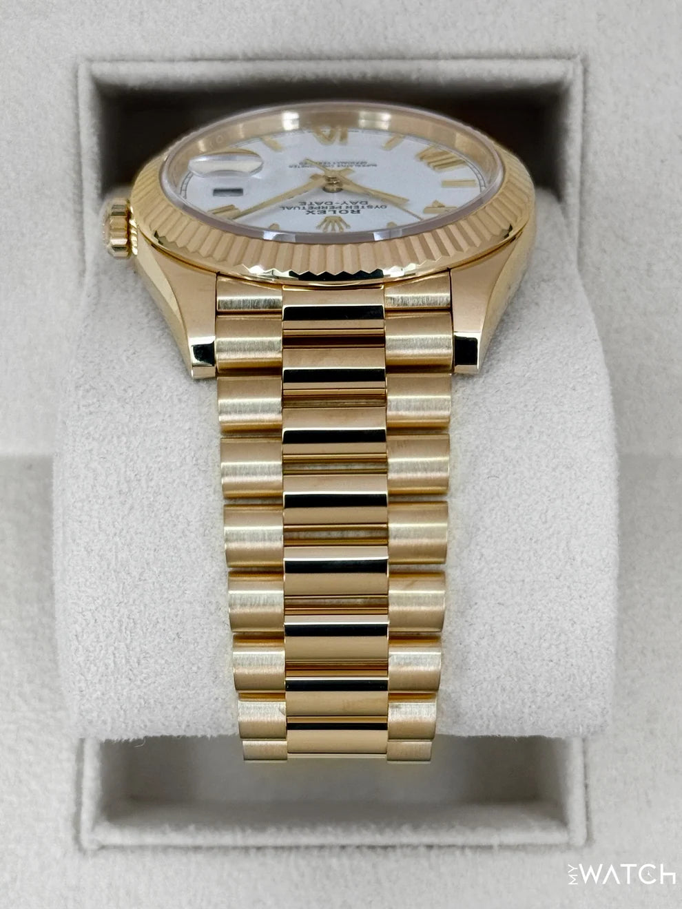 Rolex Day-Date 40mm Presidential White Dial