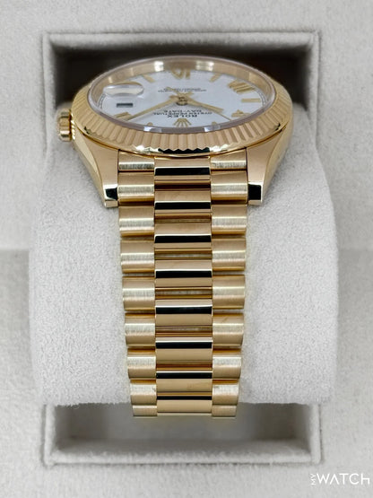 Rolex Day-Date 40mm Presidential White Dial