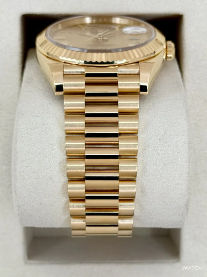 Rolex Day-Date 40mm Presidential Champagne Roman